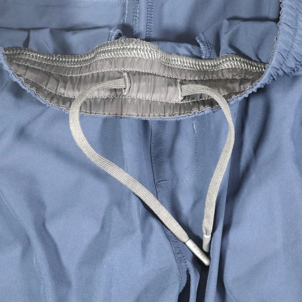 Rhone Mako Shorts Mens Small Blue Linerless 7 Inch Inseam Athletic Gym Training
